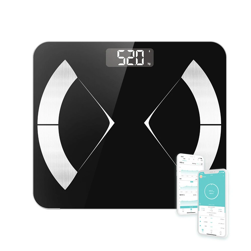 Mini Smart Body Fat Scale 20 Key Body Data Analyze Scale Providing Diet Exercise Programs Support 180kg Multifunctional Weight Body Fat Scale (image for) Mini Smart Body Fat Scale 20 Key Body Data Analyze Scale Providing Diet Exercise Programs Support 180kg Multifunctional Weight Body Fat Scale